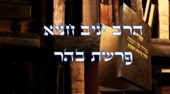 נקודה של חכמה מפרשת השבוע- בהר
